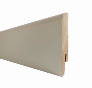 Listwa przypodłogowa 18x120x2440 mm - MDF biały