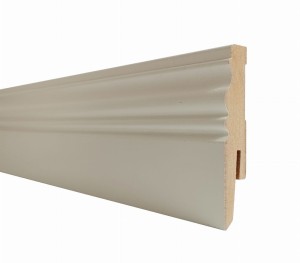 Listwa przypodłogowa 18x100x2440 mm - MDF biały